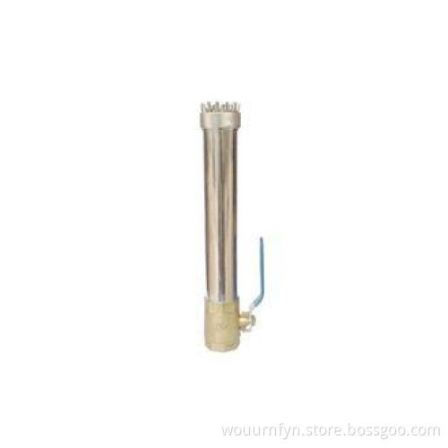 Brass Valve Silver Tassel Fountain Nozzle Heads For Outdoor
